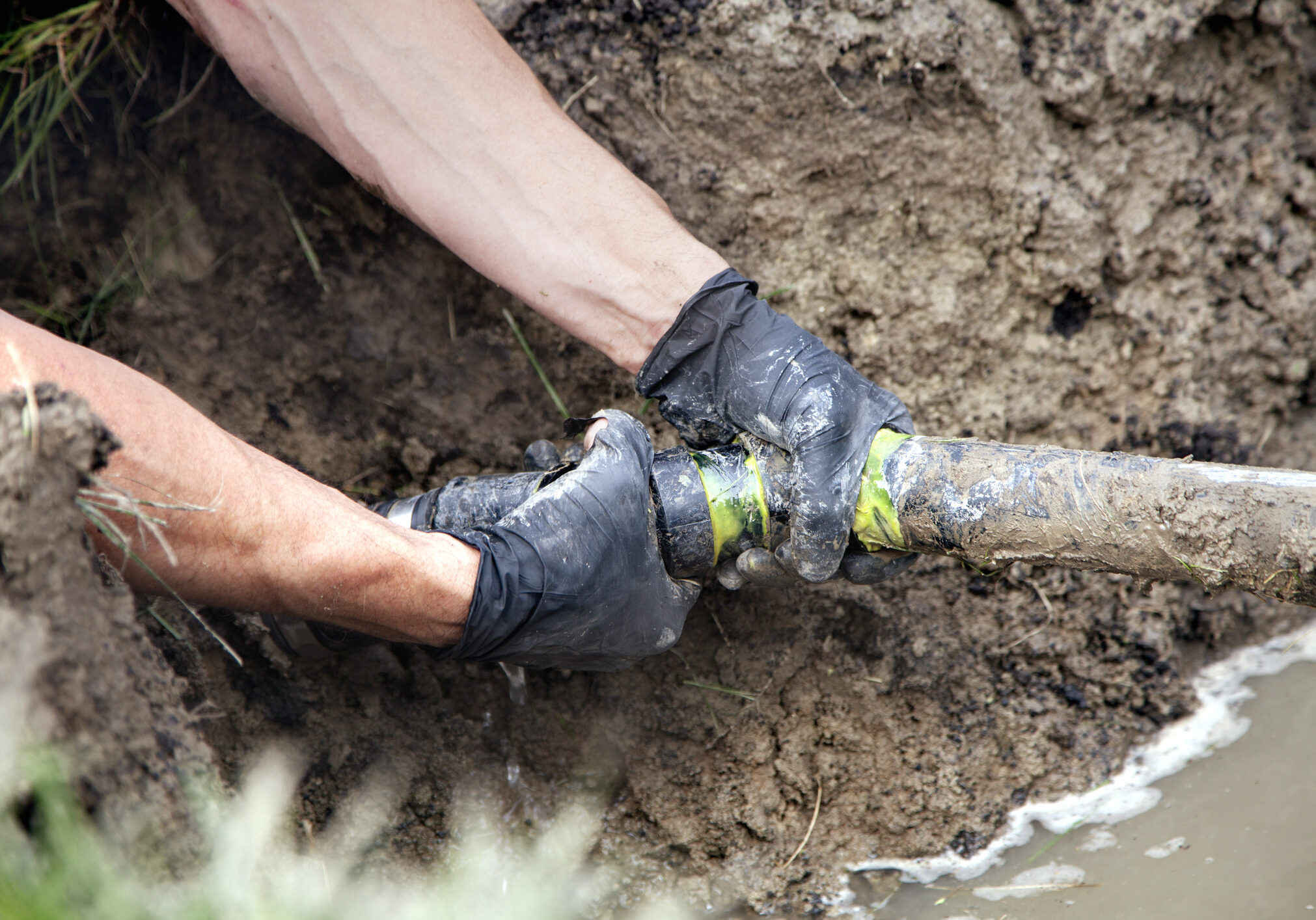 Repairing a Broken Pipe